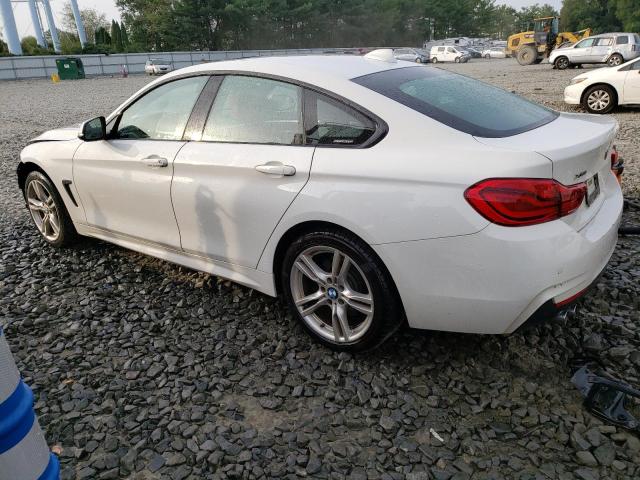 WBA4J3C5XJBG96542 - 2018 BMW 430XI GRAN COUPE WHITE photo 2