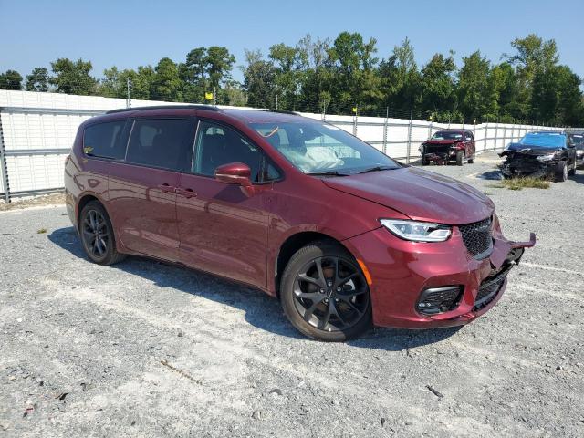 2C4RC1BG3NR210569 - 2022 CHRYSLER PACIFICA TOURING L BURGUNDY photo 4
