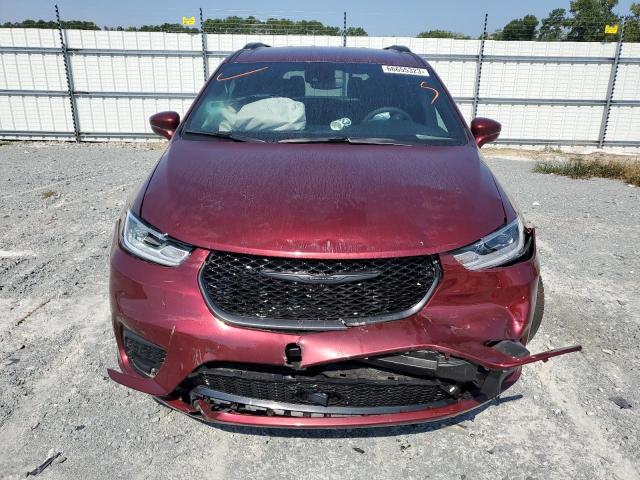 2C4RC1BG3NR210569 - 2022 CHRYSLER PACIFICA TOURING L BURGUNDY photo 5