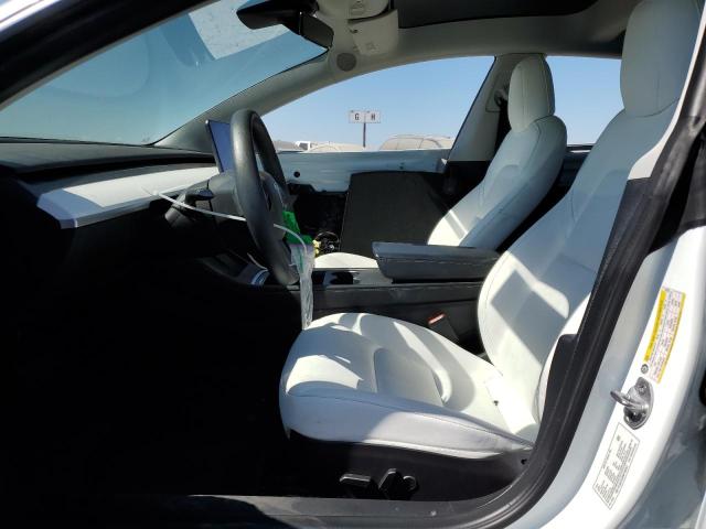 5YJ3E1EA5NF153262 - 2022 TESLA MODEL 3 WHITE photo 7