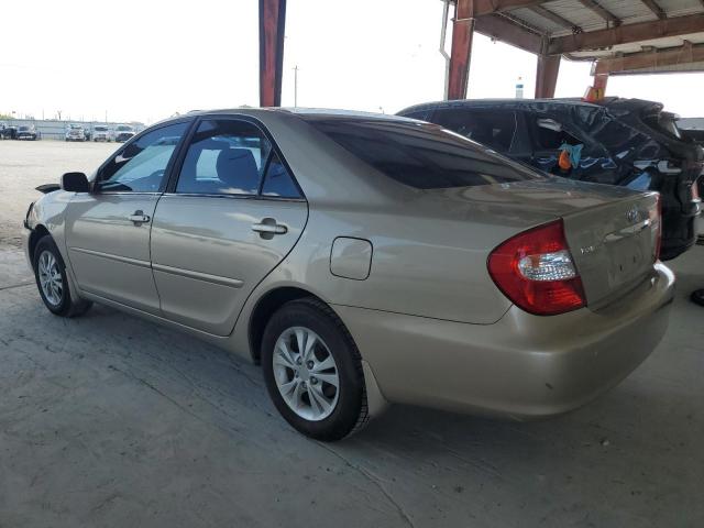 4T1BF32K14U581154 - 2004 TOYOTA CAMRY LE TAN photo 2