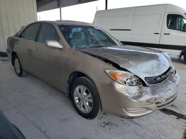 4T1BF32K14U581154 - 2004 TOYOTA CAMRY LE TAN photo 4