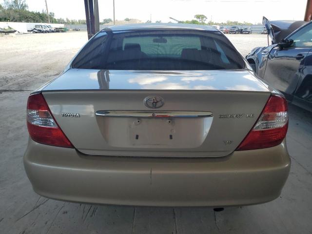 4T1BF32K14U581154 - 2004 TOYOTA CAMRY LE TAN photo 6