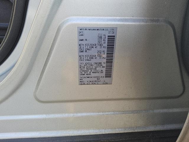 5N1DR2MM1HC600144 - 2017 NISSAN PATHFINDER S 银色 照片 14