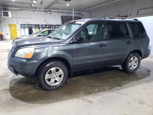 2HKYF18535H572584 - 2005 HONDA PILOT EXL GRAY photo 1