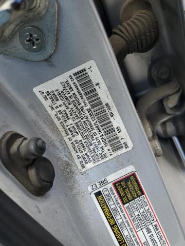 1HGFA16887L123632 - 2007 HONDA CIVIC EX SILVER photo 12