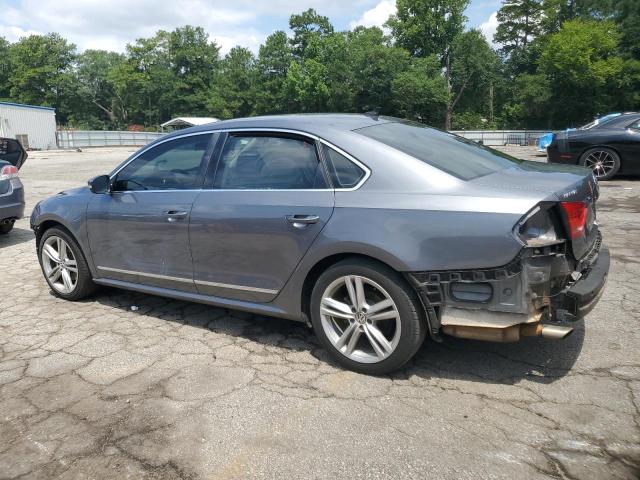 1VWCS7A30FC123262 - 2015 VOLKSWAGEN PASSAT SEL Szary zdjęcie 2