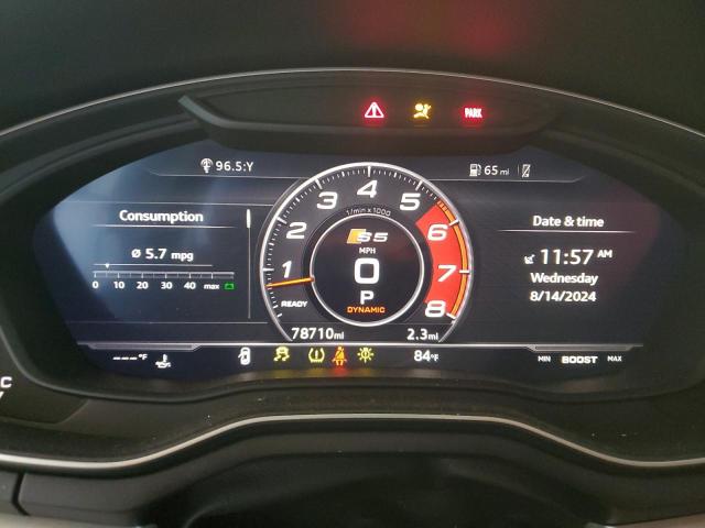 WAUB4CF58KA076657 - 2019 AUDI S5 PREMIUM PLUS 白色 照片 9