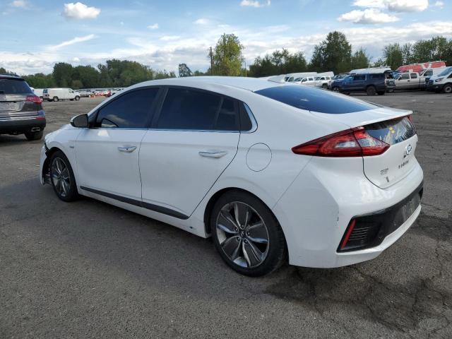 KMHC05LC5JU064959 - 2018 HYUNDAI IONIQ LIMITED WHITE photo 2