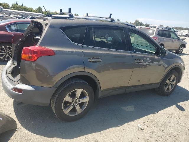 JTMWFREV9FD056215 - 2015 TOYOTA RAV4 XLE BROWN photo 3