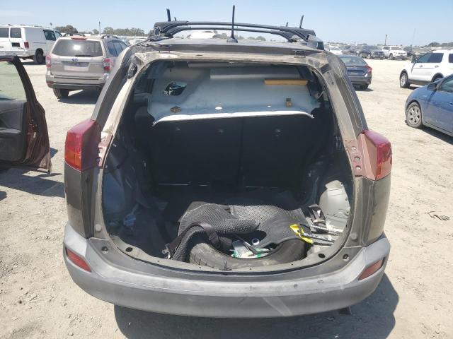 JTMWFREV9FD056215 - 2015 TOYOTA RAV4 XLE BROWN photo 6