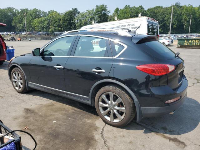 JNKAJ09F88M362198 - 2008 INFINITI EX35 BASE BLACK photo 2