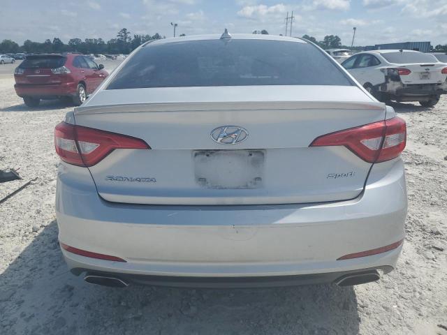 5NPE34AFXFH069152 - 2015 HYUNDAI SONATA SPORT SILVER photo 6