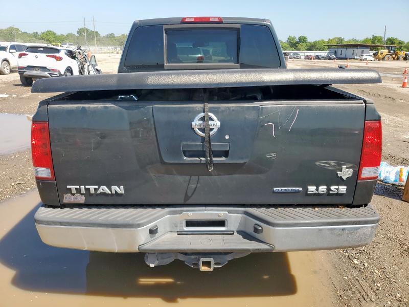 1N6BA07D48N322263 - 2008 NISSAN TITAN XE CHARCOAL photo 6