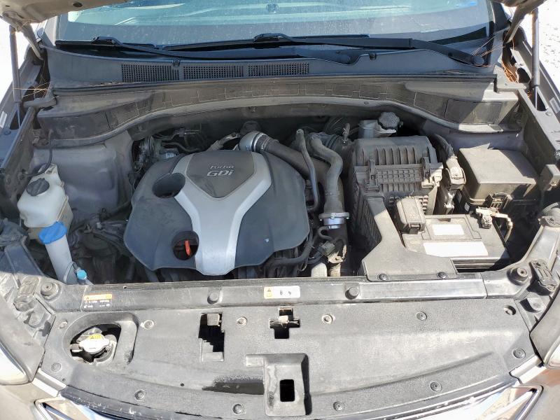 5XYZU3LA0EG211752 - 2014 HYUNDAI SANTA FE S Մոխրագույն լուսանկար 12