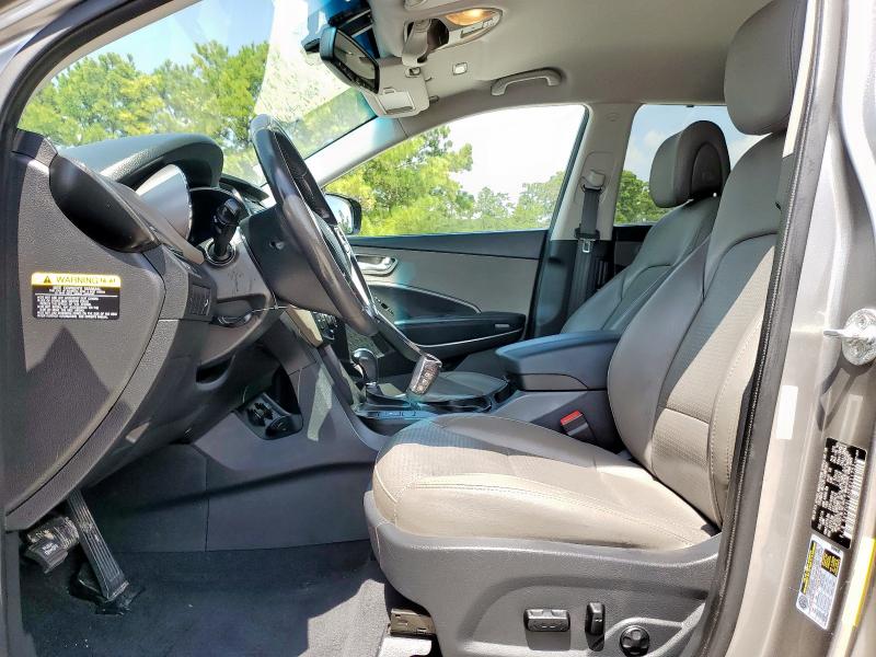 5XYZU3LA0EG211752 - 2014 HYUNDAI SANTA FE S Մոխրագույն լուսանկար 7