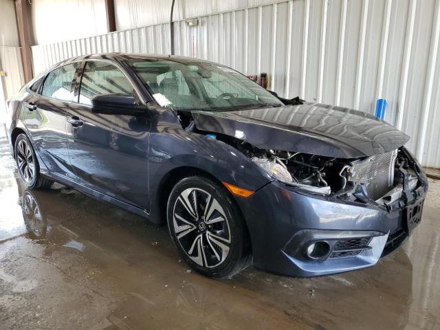 2HGFC1F7XJH645006 - 2018 HONDA CIVIC EXL BLUE photo 4