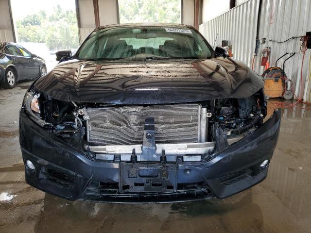 2HGFC1F7XJH645006 - 2018 HONDA CIVIC EXL BLUE photo 5