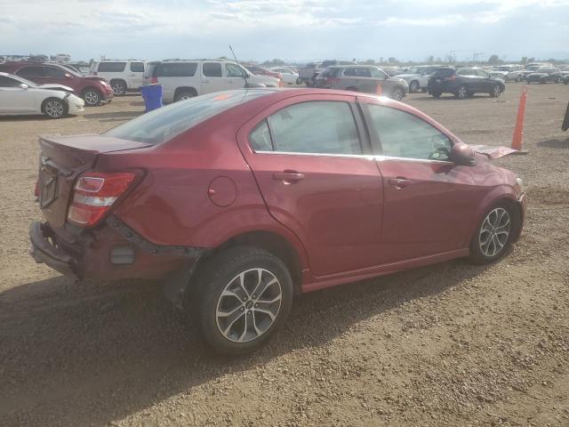 1G1JD5SB6K4131796 - 2019 CHEVROLET SONIC LT RED photo 3