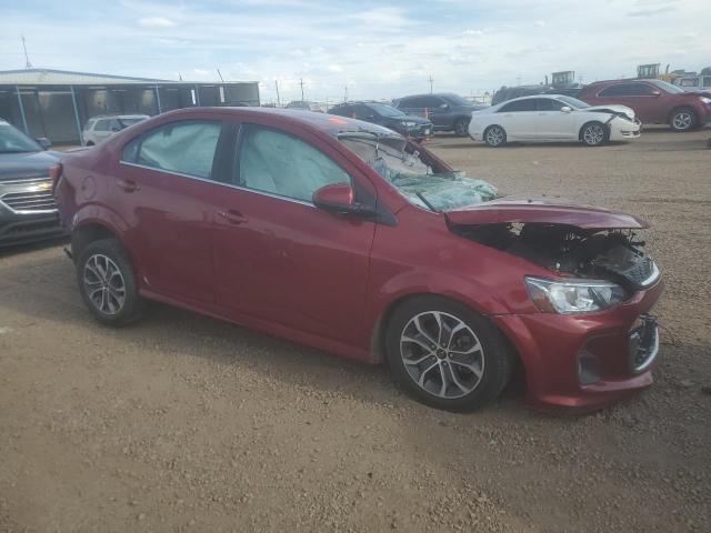 1G1JD5SB6K4131796 - 2019 CHEVROLET SONIC LT RED photo 4