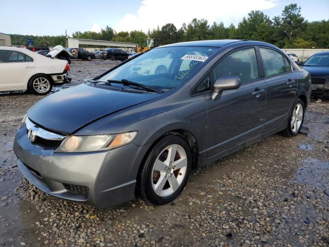 2HGFA16699H326320 - 2009 HONDA CIVIC LX-S ნაცრისფერი ფოტო 1