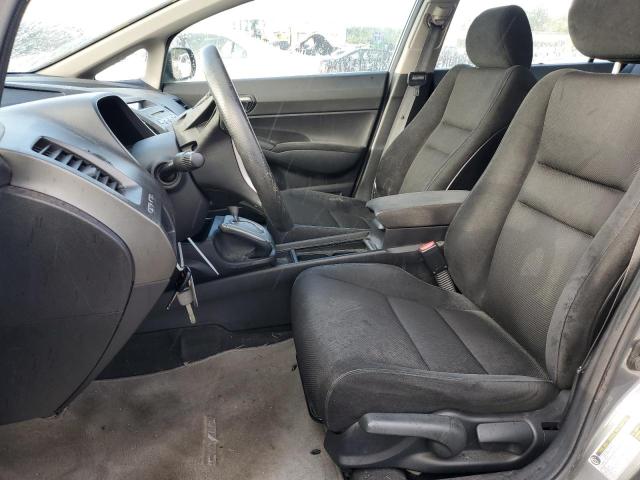 2HGFA16699H326320 - 2009 HONDA CIVIC LX-S ნაცრისფერი ფოტო 7