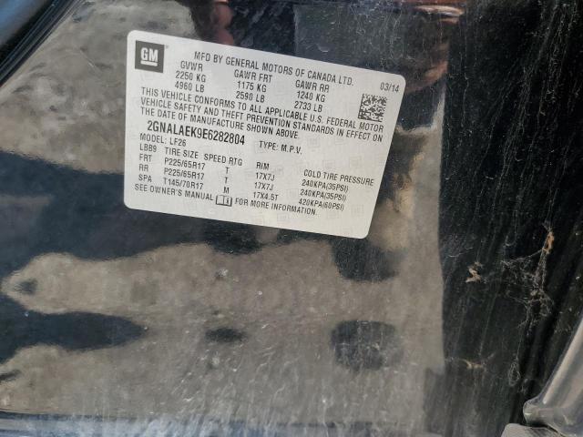 2GNALAEK9E6282804 - 2014 CHEVROLET EQUINOX LS BLACK photo 13