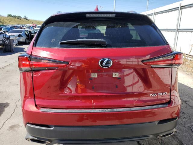 JTJDARDZ4M5030975 - 2021 LEXUS NX 300 BASE Բորդո լուսանկար 6