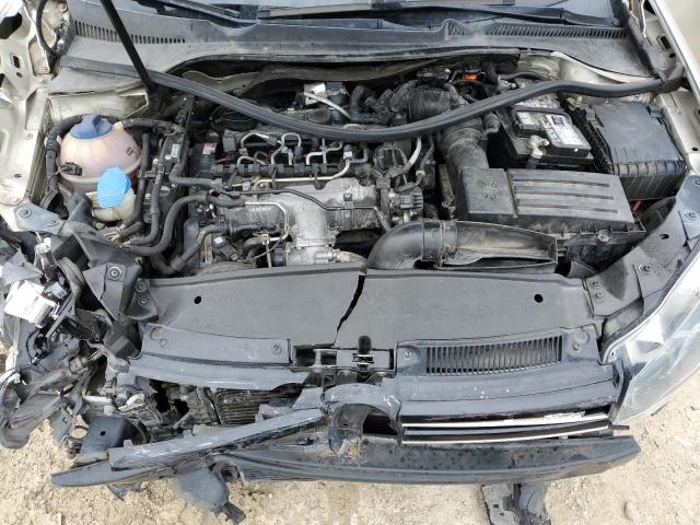 3VWML7AJ0EM601516 - 2014 VOLKSWAGEN JETTA TDI TAN photo 11