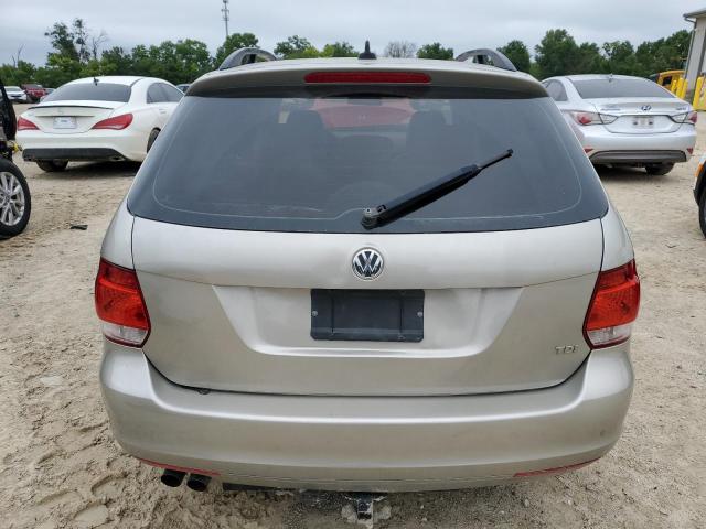 3VWML7AJ0EM601516 - 2014 VOLKSWAGEN JETTA TDI TAN photo 6