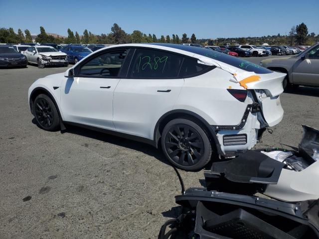 7SAYGDEE4NF573084 - 2022 TESLA MODEL Y თეთრი ფოტო 2