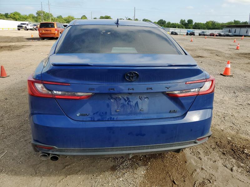 4T1DAACK8SU045065 - 2025 TOYOTA CAMRY XSE BLUE photo 6