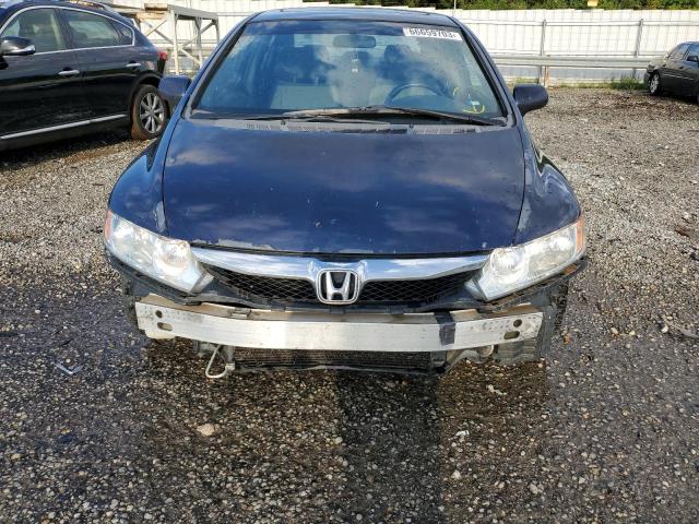 2HGFA1F87AH506899 - 2010 HONDA CIVIC EX BLUE photo 5