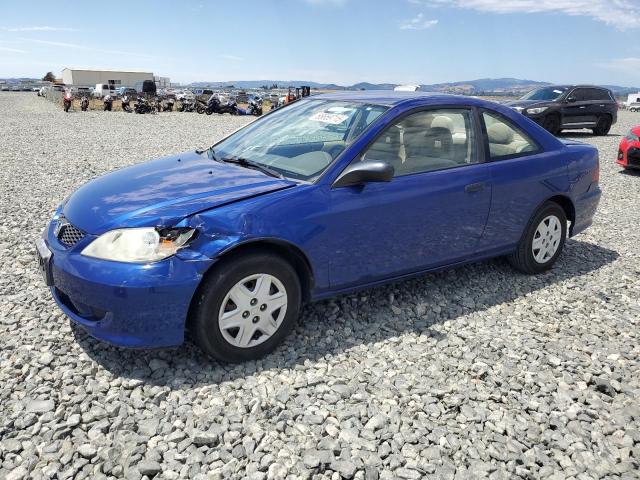 1HGEM22155L014978 - 2005 HONDA CIVIC DX VP Կապույտ լուսանկար 1