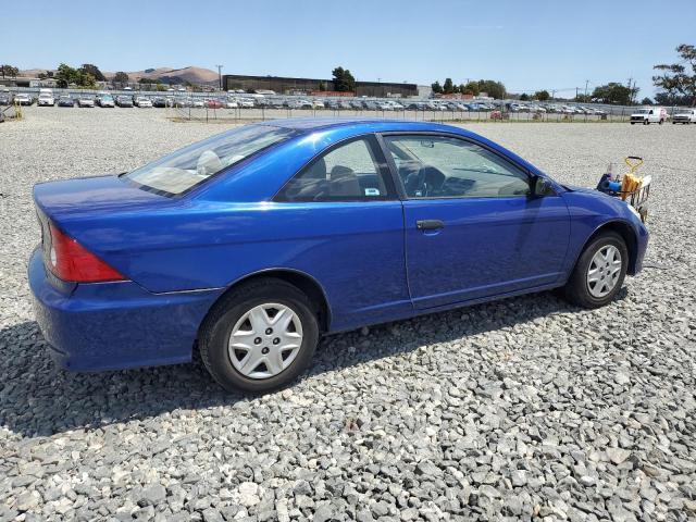 1HGEM22155L014978 - 2005 HONDA CIVIC DX VP Կապույտ լուսանկար 3