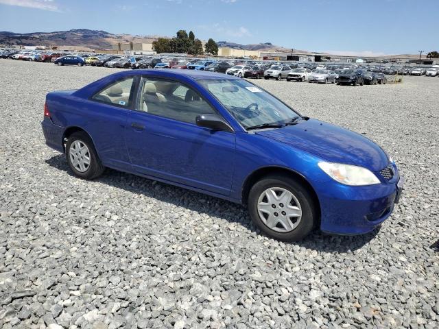 1HGEM22155L014978 - 2005 HONDA CIVIC DX VP Կապույտ լուսանկար 4