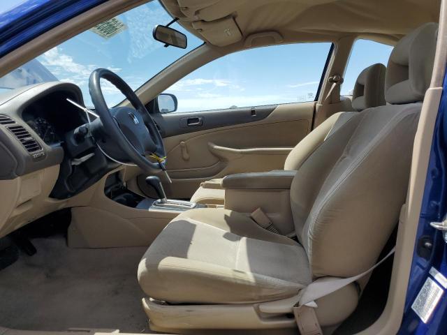 1HGEM22155L014978 - 2005 HONDA CIVIC DX VP Կապույտ լուսանկար 7