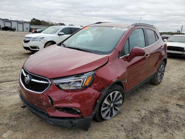 KL4CJASBXMB328383 - 2021 BUICK ENCORE PREFERRED BURGUNDY photo 2