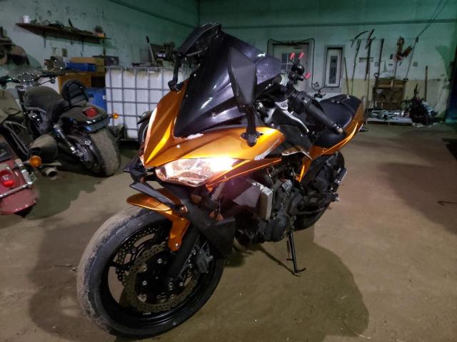 JKAEXEK15JDA13466 - 2018 KAWASAKI EX650 F ORANGE photo 2