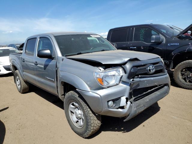 5TFJU4GN6EX053656 - 2014 TOYOTA TACOMA DOUBLE CAB PRERUNNER SILVER photo 4