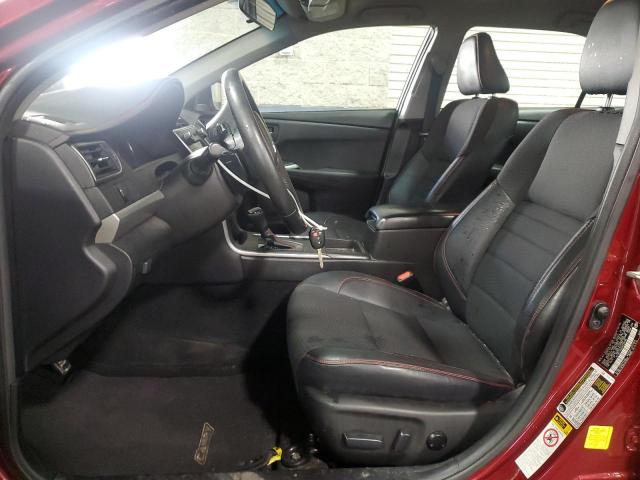 4T1BF1FKXHU728799 - 2017 TOYOTA CAMRY LE RED photo 7