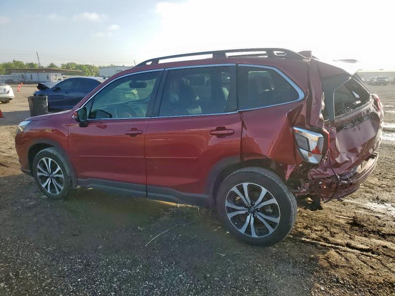 JF2SKAPC8PH523773 - 2023 SUBARU FORESTER LIMITED Tünd qırmızı foto 2