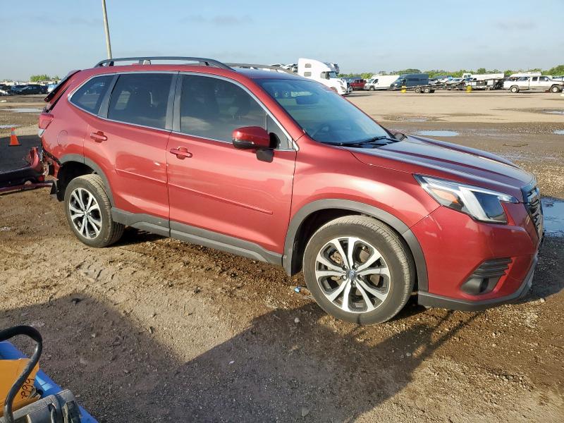 JF2SKAPC8PH523773 - 2023 SUBARU FORESTER LIMITED Tünd qırmızı foto 4