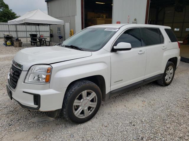 2GKALMEK3G6177659 - 2016 GMC TERRAIN SLE WHITE photo 1