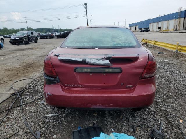2G2WR524441193829 - 2004 PONTIAC GRAND PRIX GTP BURGUNDY photo 6