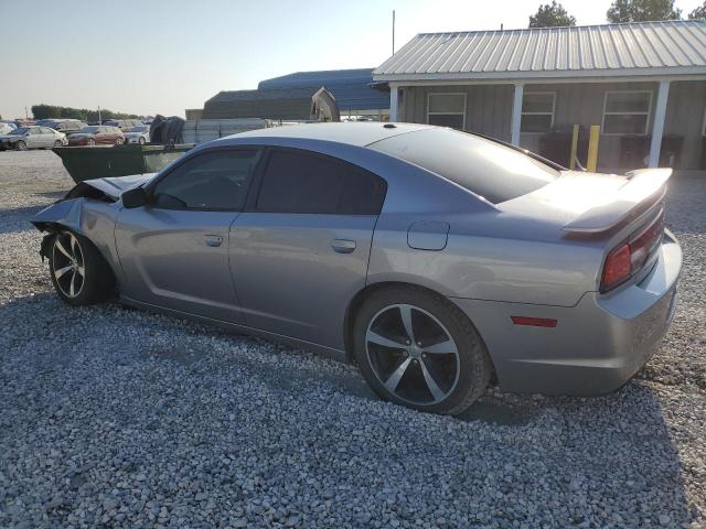 2C3CDXHG9EH371001 - 2014 DODGE CHARGER R/ SXT SILVER photo 2