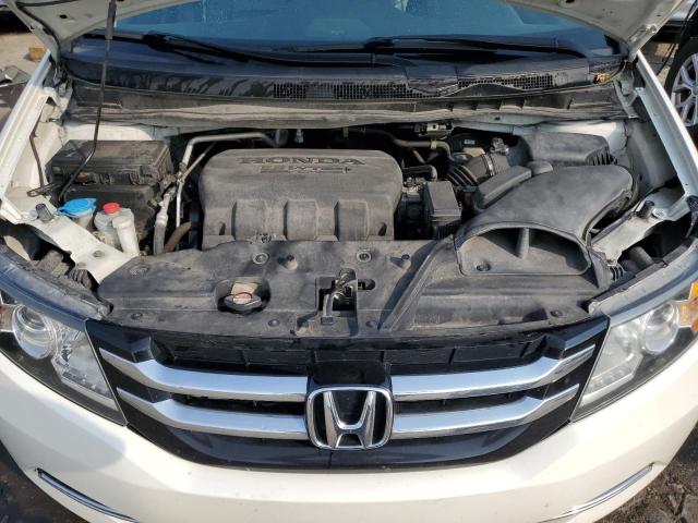 5FNRL5H63FB119420 - 2015 HONDA ODYSSEY EXL თეთრი ფოტო 12
