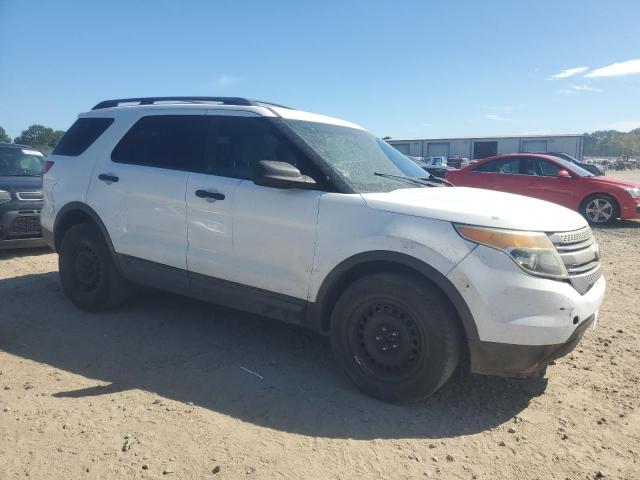 1FM5K7B88DGA55459 - 2013 FORD EXPLORER WHITE photo 4