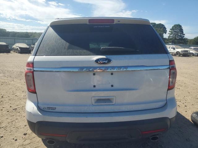 1FM5K7B88DGA55459 - 2013 FORD EXPLORER WHITE photo 6