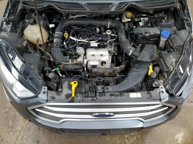 MAJ3P1TE7JC201373 - 2018 FORD ECOSPORT SE ნაცრისფერი ფოტო 12